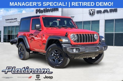 2026 Jeep Wrangler WRANGLER 2-DOOR SPORT