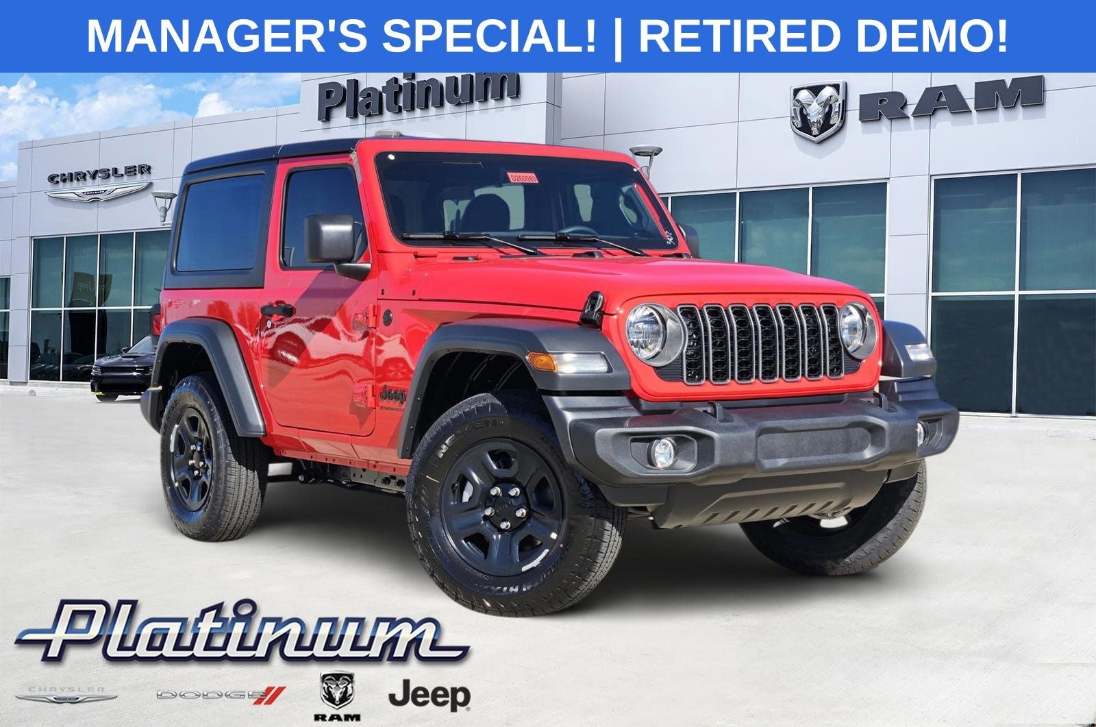 2026 Jeep Wrangler WRANGLER 2-DOOR SPORT