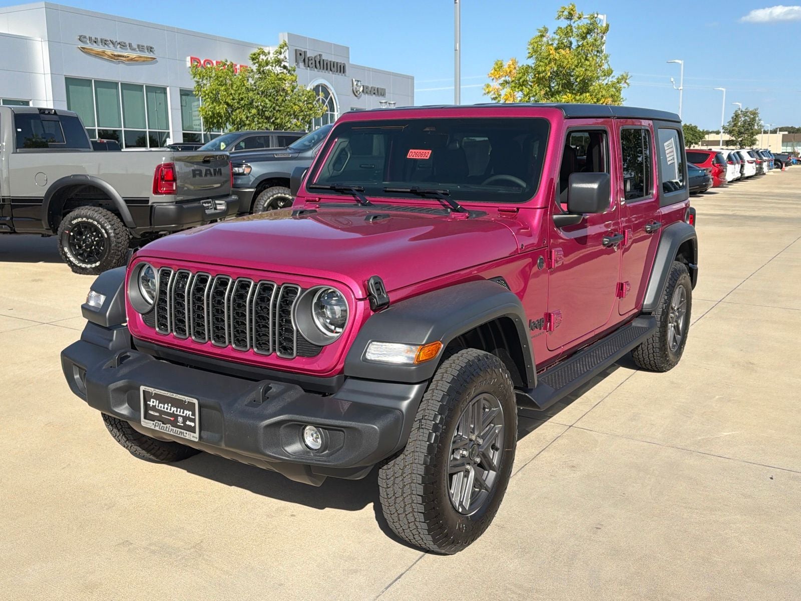 2026 Jeep Wrangler WRANGLER 4-DOOR SPORT S