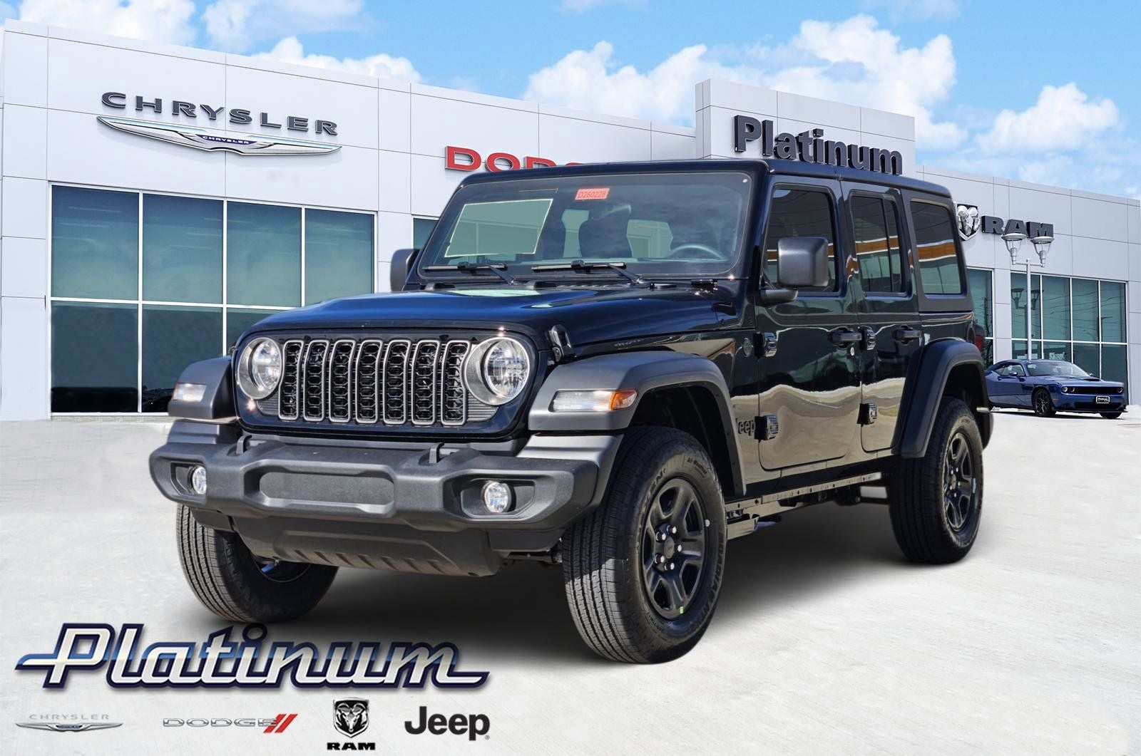 2026 Jeep Wrangler WRANGLER 4-DOOR SPORT