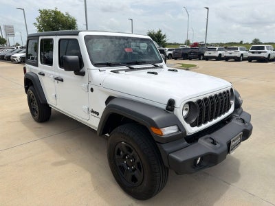 2026 Jeep Wrangler WRANGLER 4-DOOR SPORT
