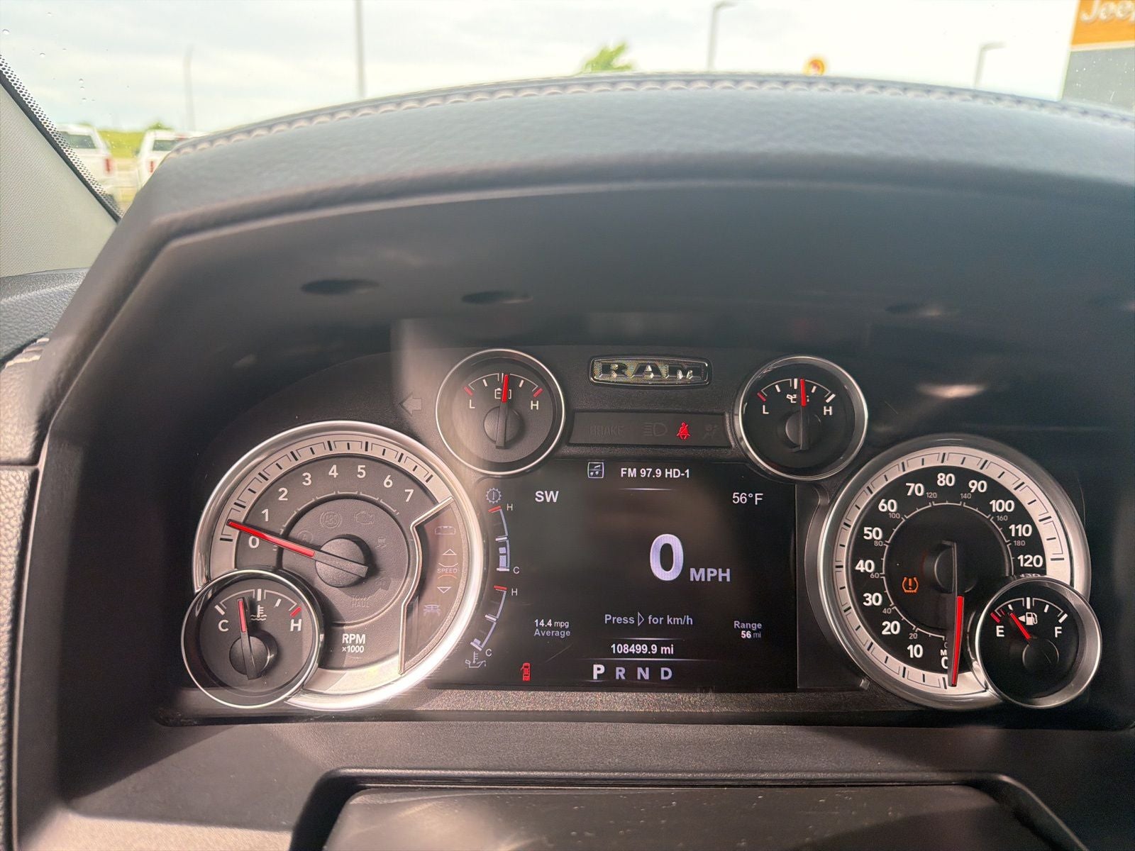 2017 RAM Ram 1500 Laramie Crew Cab 4x4 5'7' Box