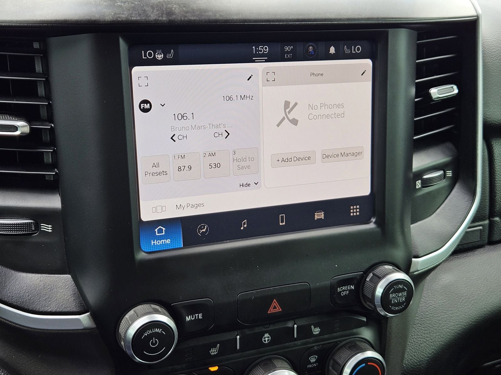 2022 RAM Ram 1500 Lone Star Crew Cab 4x4 5'7' Box