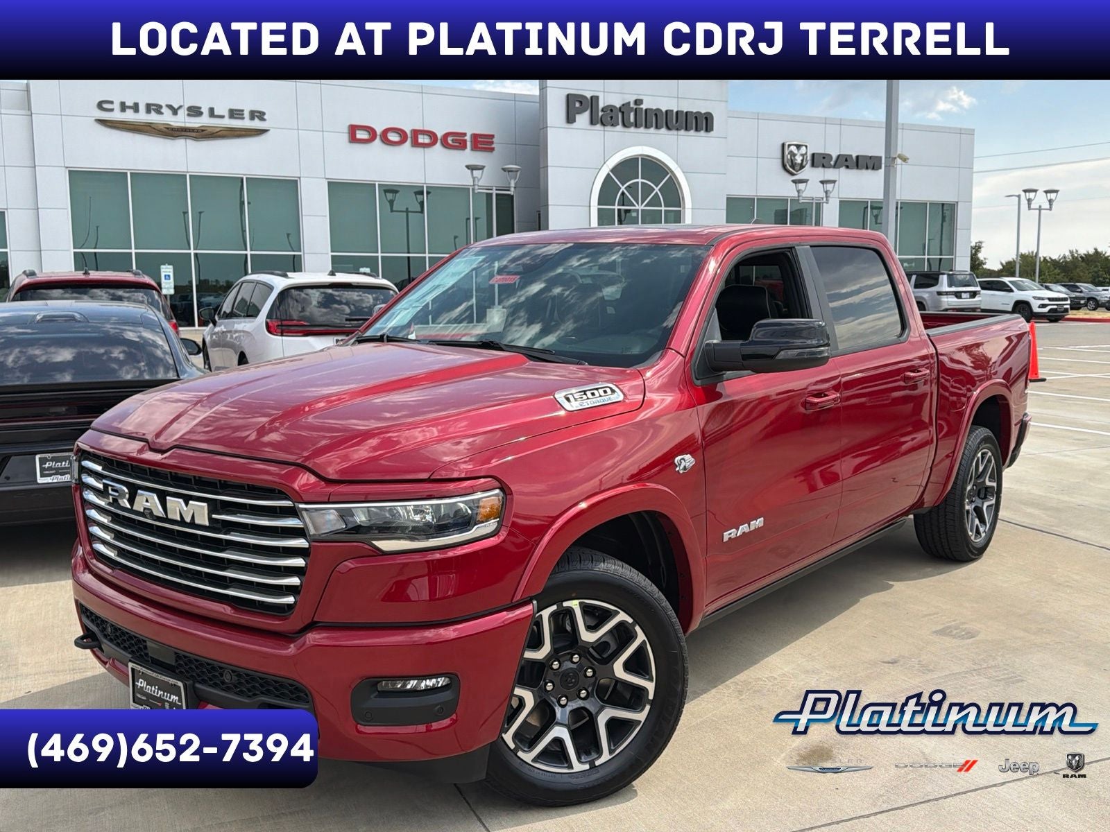 2027 RAM Ram 1500 RAM 1500 LARAMIE CREW CAB 4X4 5'7' BOX