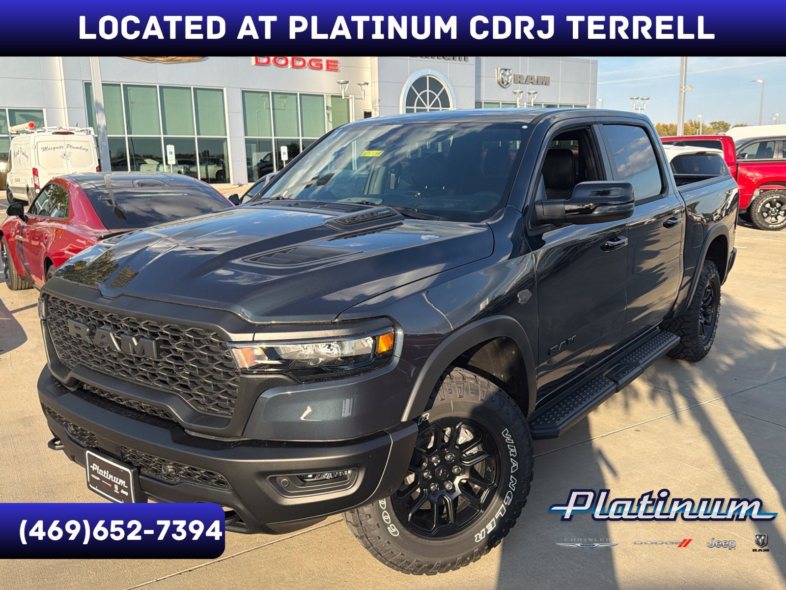 2027 RAM Ram 1500 RAM 1500 REBEL CREW CAB 4X4 5'7' BOX