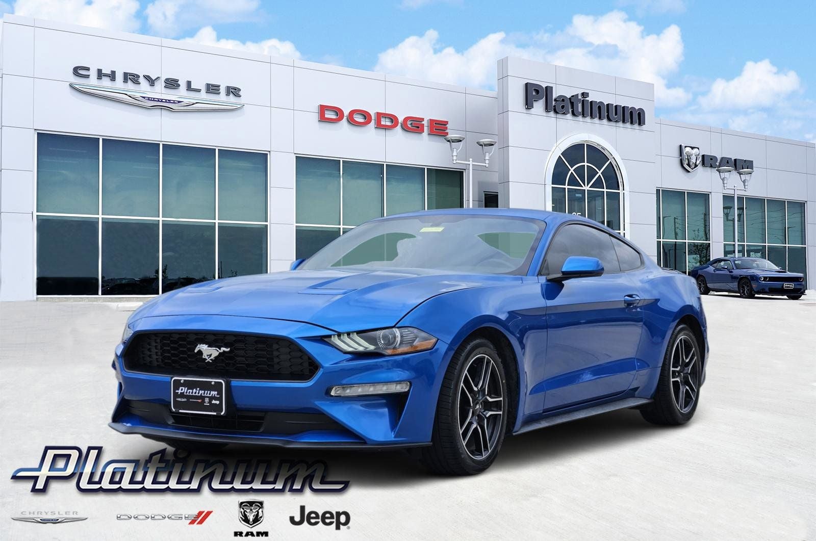 Used 2020 Ford Mustang EcoBoost with VIN 1FA6P8TH1L5173173 for sale in Terrell, TX