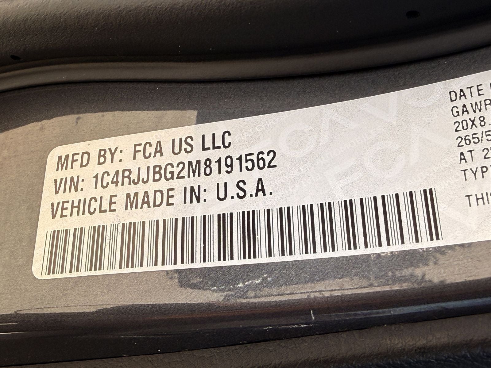 2021 Jeep Grand Cherokee L Limited