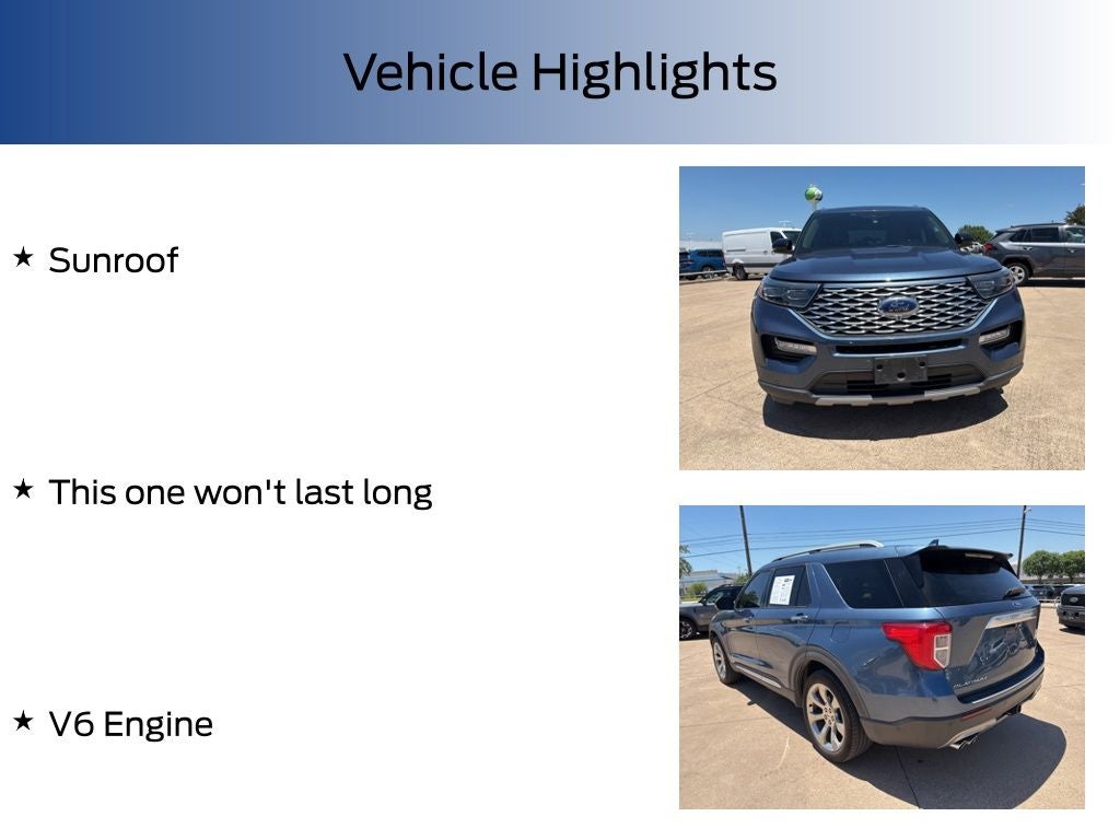 2020 Ford Explorer Platinum