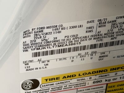 2021 Ford Expedition Max Platinum