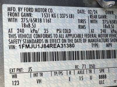 2024 Ford Expedition XLT