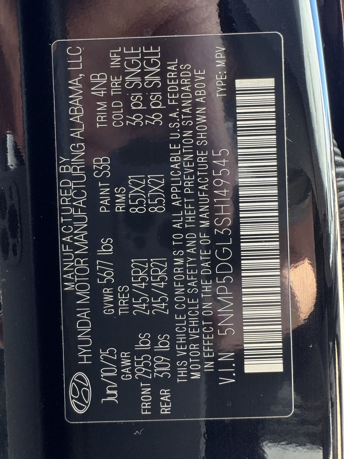 2025 Hyundai Santa Fe Calligraphy