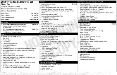 2024 Toyota Tundra SR5