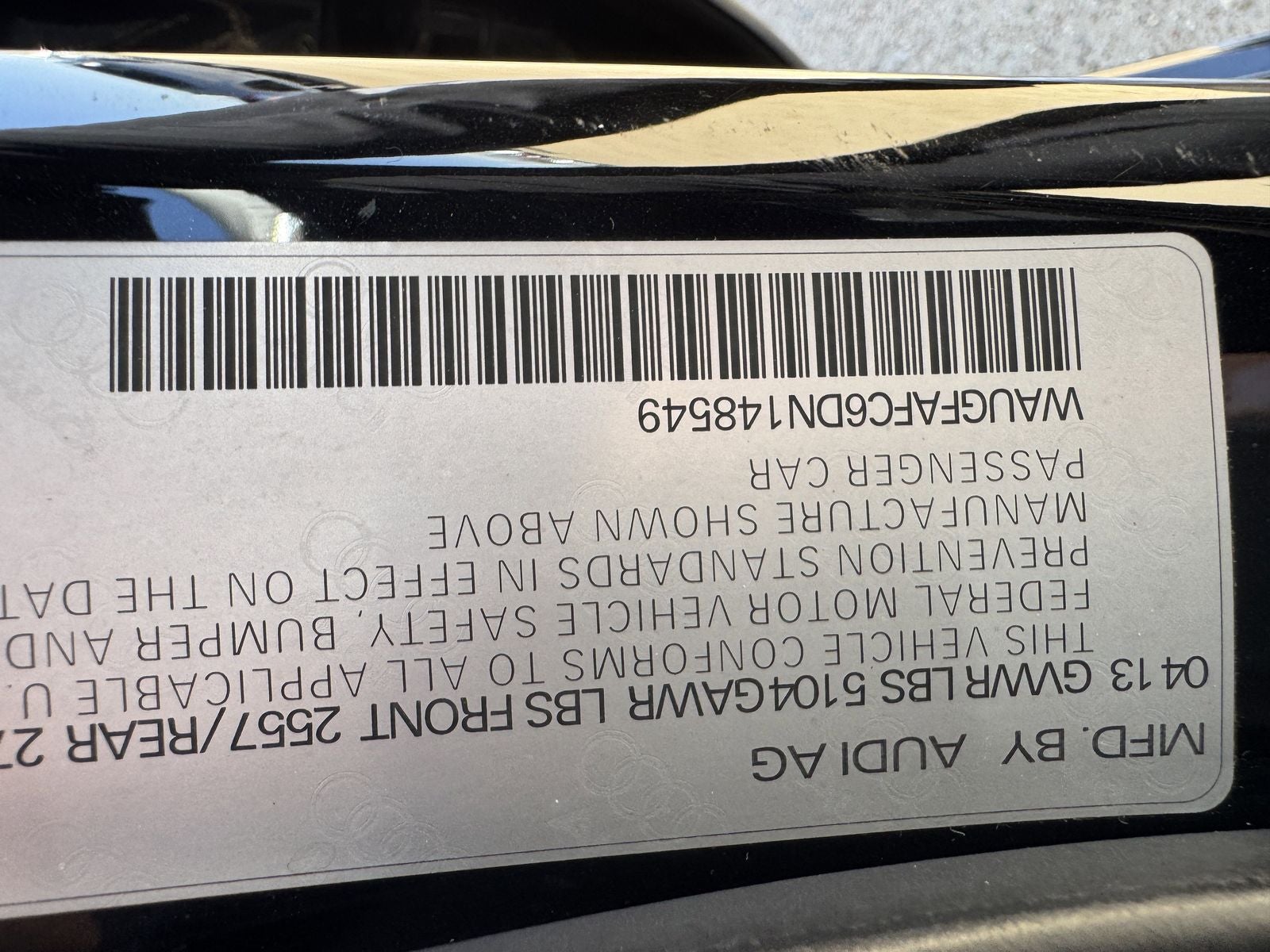 2013 Audi A6 2.0T Premium Plus quattro