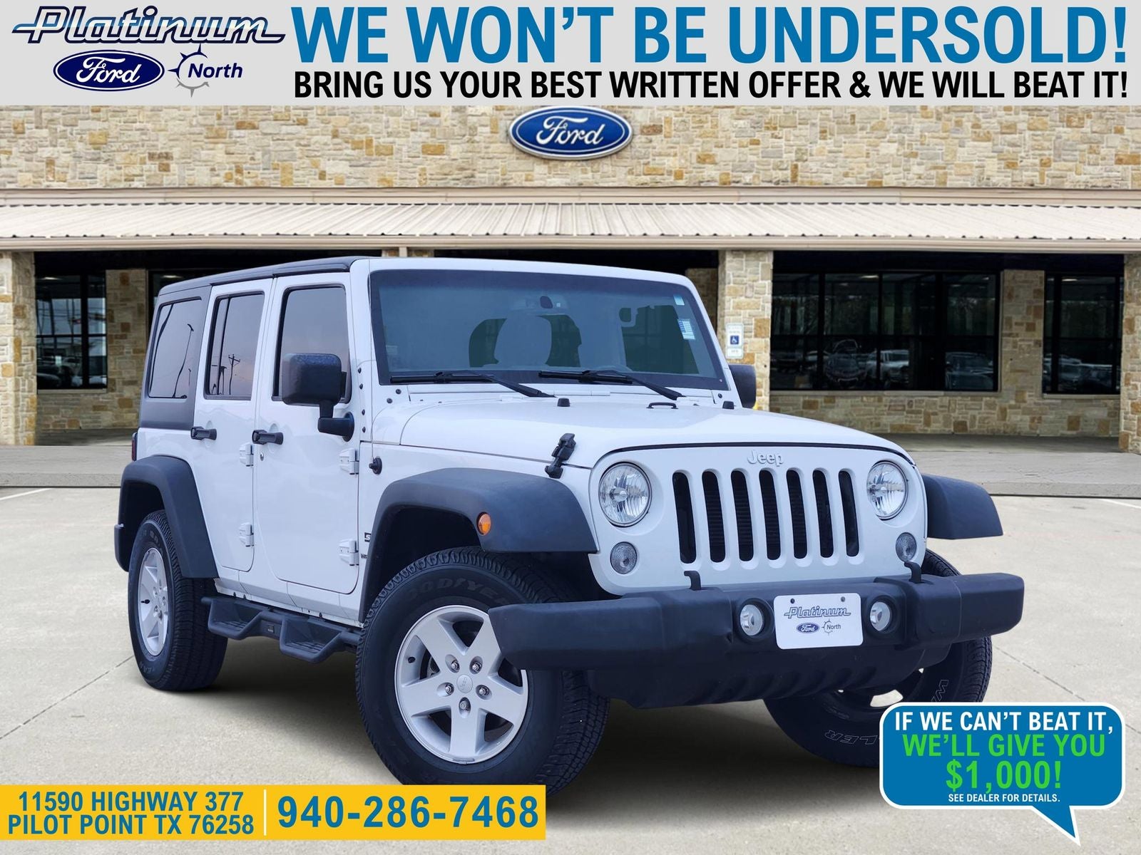 2018 Jeep Wrangler JK Unlimited