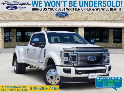 2020 Ford F-450SD Platinum DRW