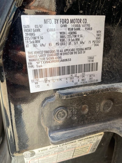 2008 Ford F-450SD DRW