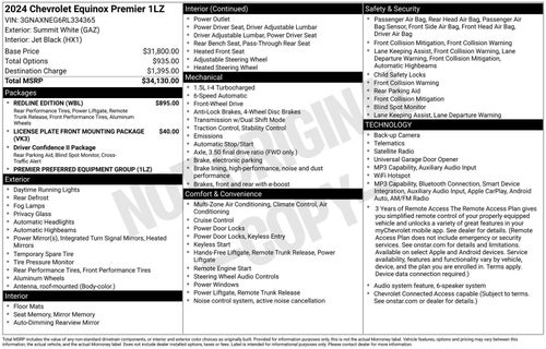2024 Chevrolet Equinox Premier