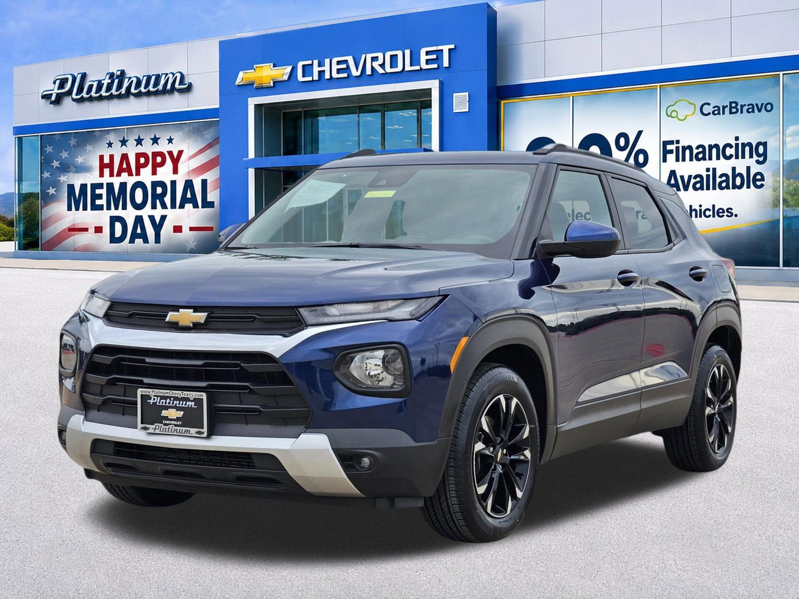 Used 2023 Chevrolet TrailBlazer LT with VIN KL79MPS22PB135558 for sale in Terrell, TX