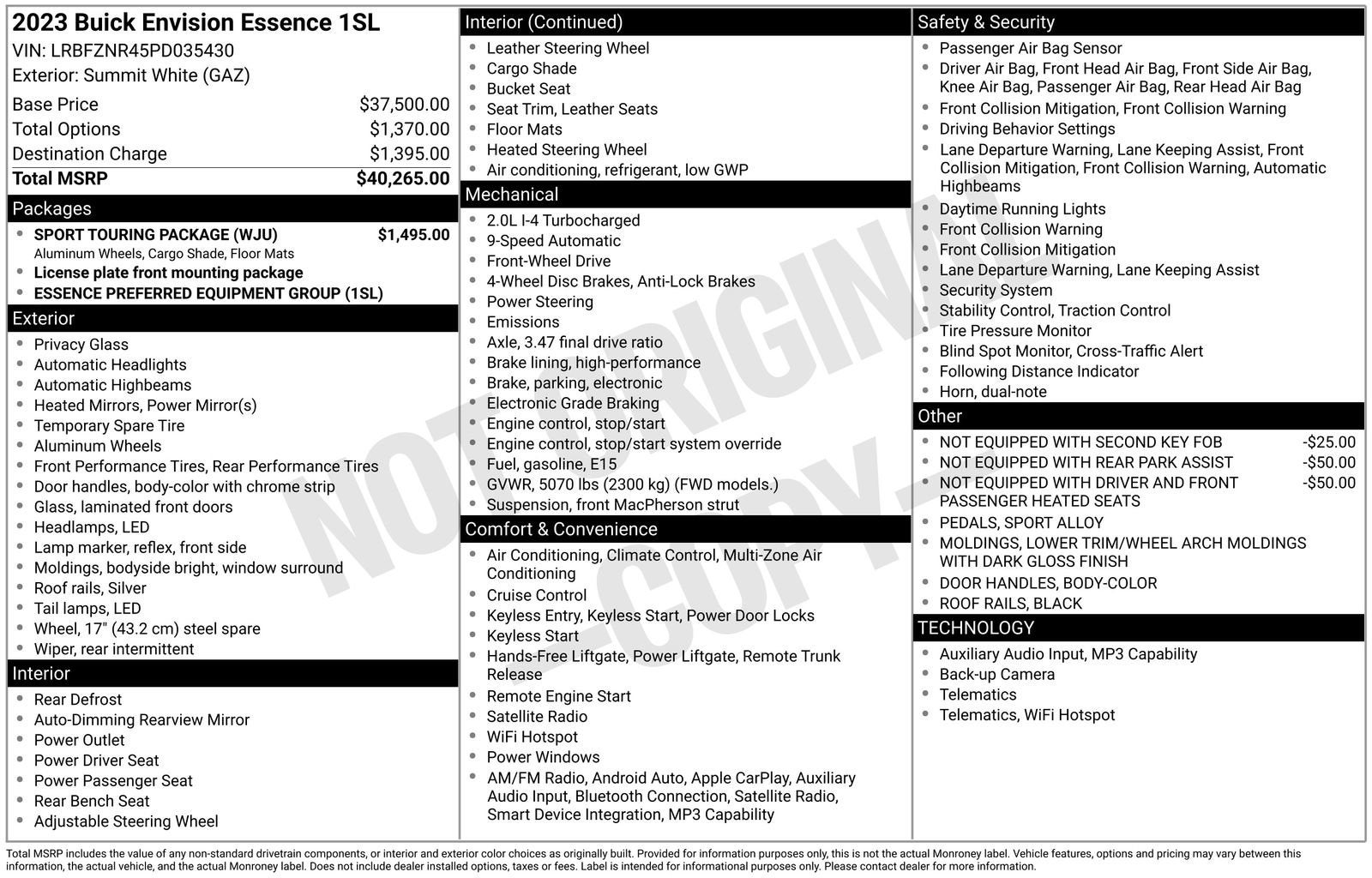 2023 Buick Envision Essence