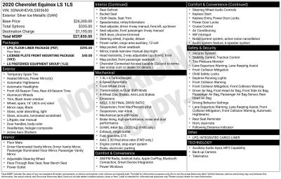 2020 Chevrolet Equinox LS
