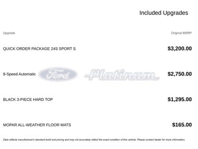 2020 Jeep Wrangler Sport S