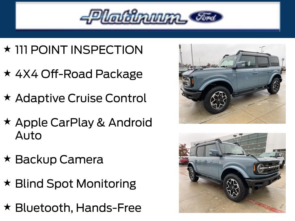 2022 Ford Bronco Outer Banks