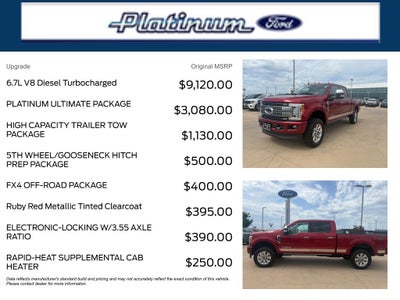 2019 Ford F-250SD Platinum