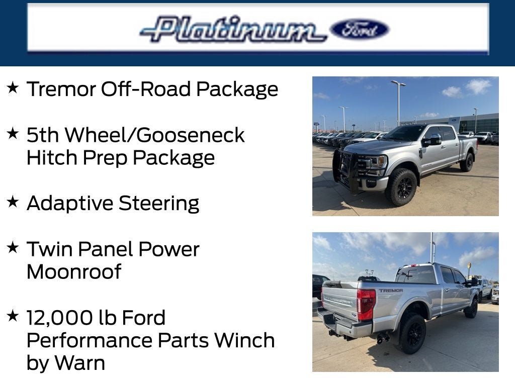 2021 Ford F-350SD Platinum Tremor