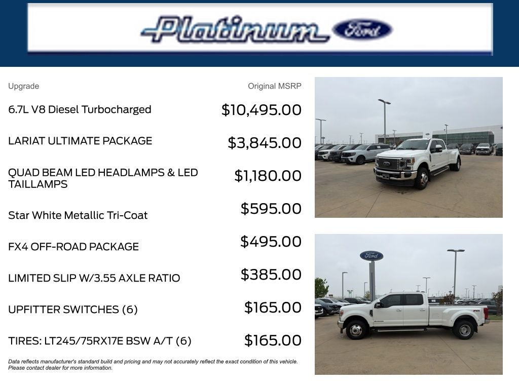 2022 Ford F-350SD Lariat DRW