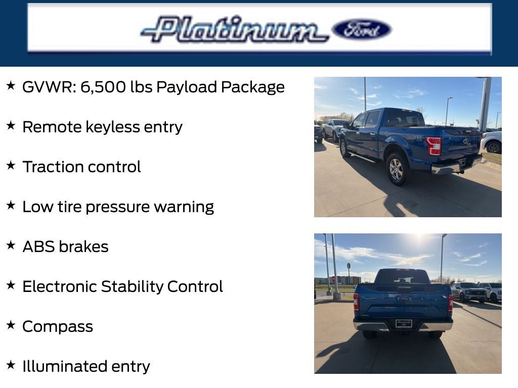2018 Ford F-150 XLT