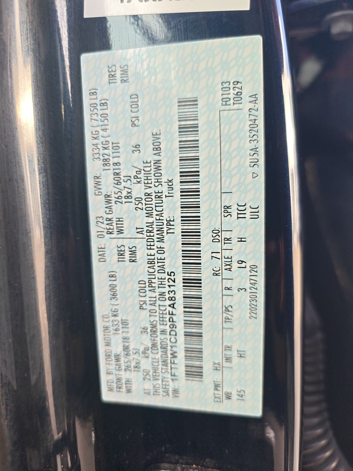 2023 Ford F-150 Lariat