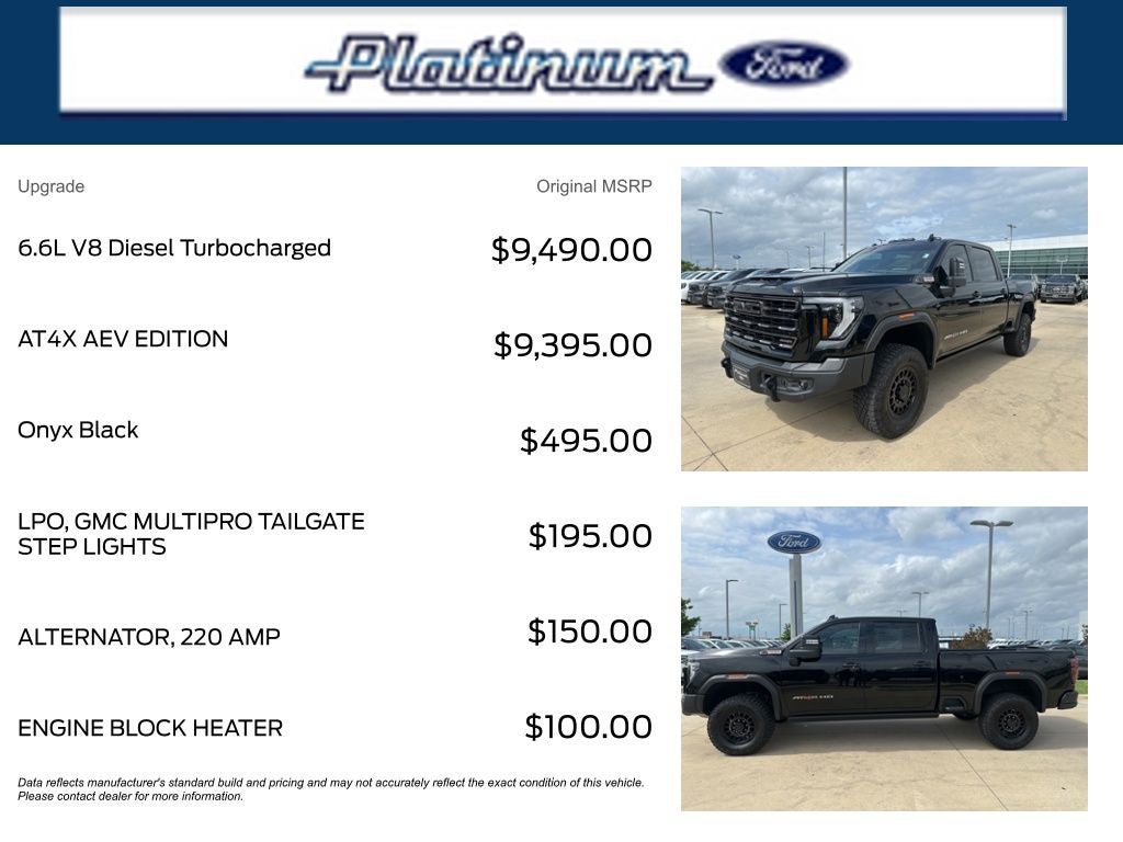 2024 GMC Sierra 2500HD AT4X AEV Edition