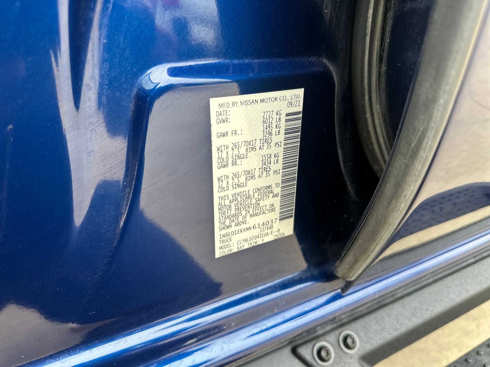 2022 Nissan Frontier PRO-4X