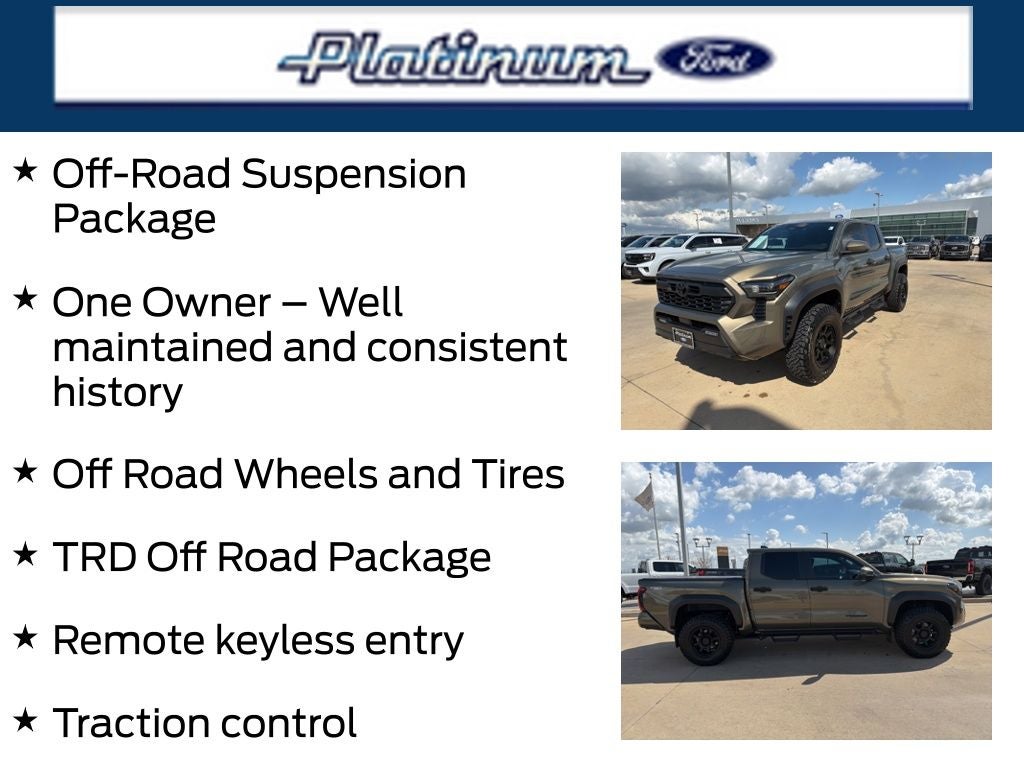 2024 Toyota Tacoma TRD Off-Road