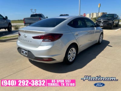 2020 Hyundai Elantra SE