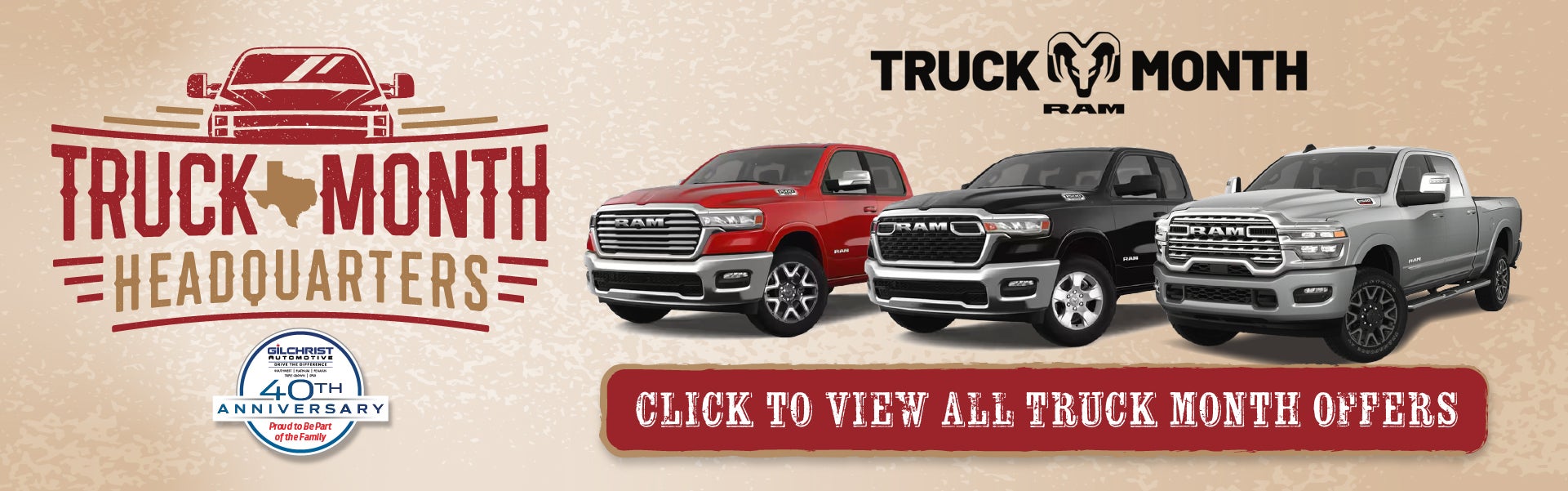 TRUCK MONTH HEADQUARTERS!